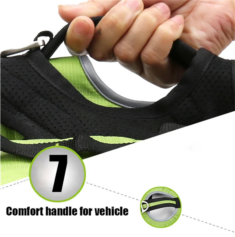 TRUELOVE® Waterproof Dog Backpack Harness – Detachable Carrier for Hiking & Travel