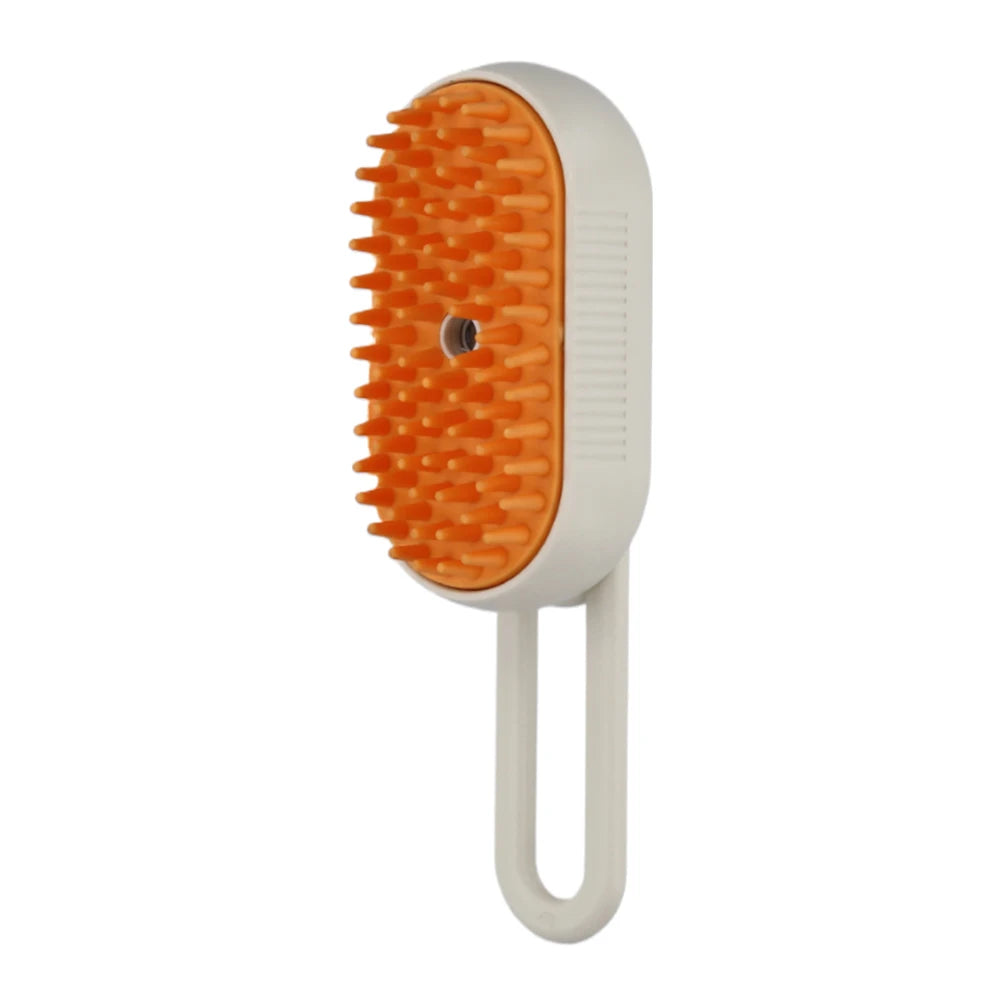 3-in-1 Steam Grooming Brush – Electric Spray Massage Comb for Cats & Dogs