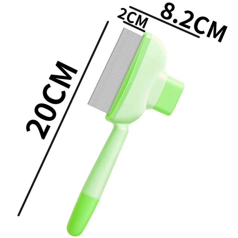 Self-Cleaning Pet Grooming Brush – One-Click Hair Release, Massage & Deshedding for Dogs & Cats